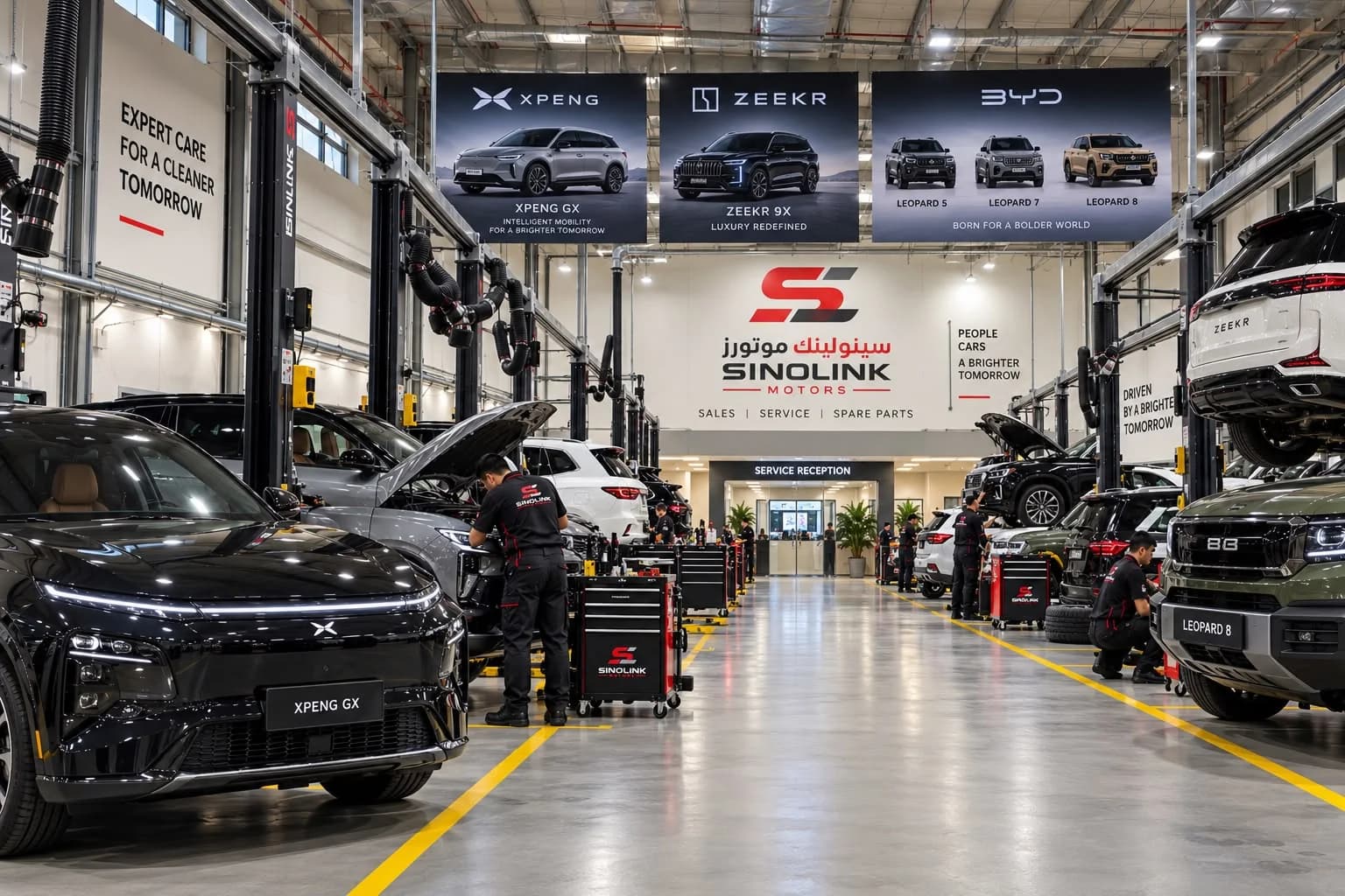 SINOLINK Service Department Dubai